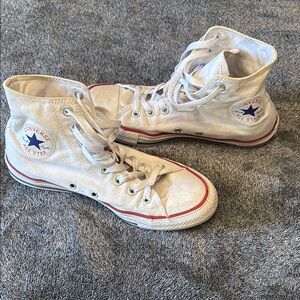 Converse All Star White High-Top Sneakers